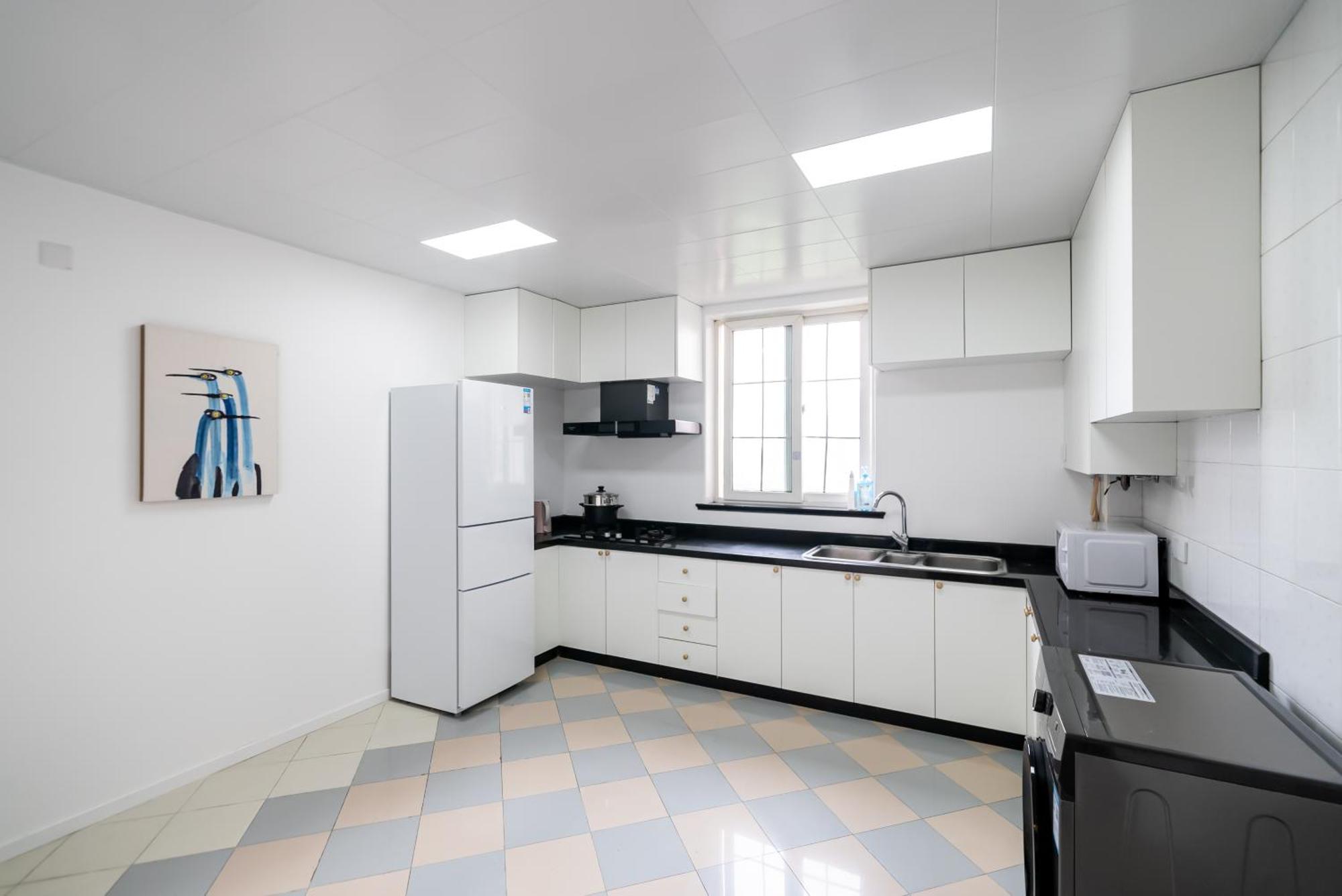 Shanghai Yi Du B&B -Family - Friendly Suite Close To People'S Square And Subway Zewnętrze zdjęcie